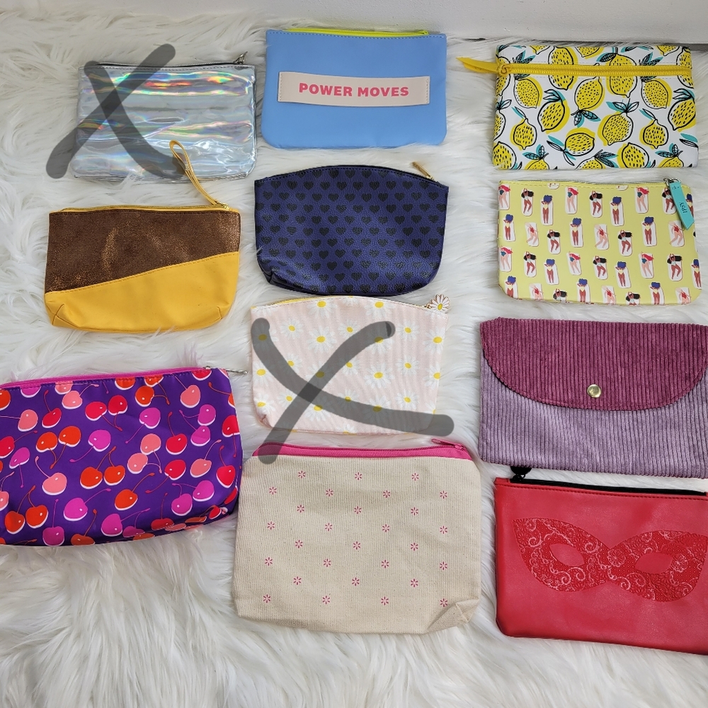 New Ipsy clinic walmart makeup storage cosmetic pouches - Picture 2 of 13